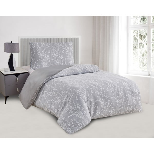 Hall žakaar-voodipesu üheinimesevoodile 140x200 cm Boston - My House-image-1