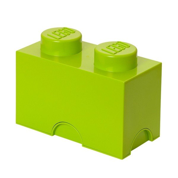Úložné Lego, limetkové