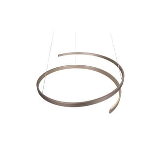 Hall LED rippvalgusti hääljuhtimise/mobiilirakenduse juhtimisega, metallist varjuga ø 75 cm Cinardi - CINQUE