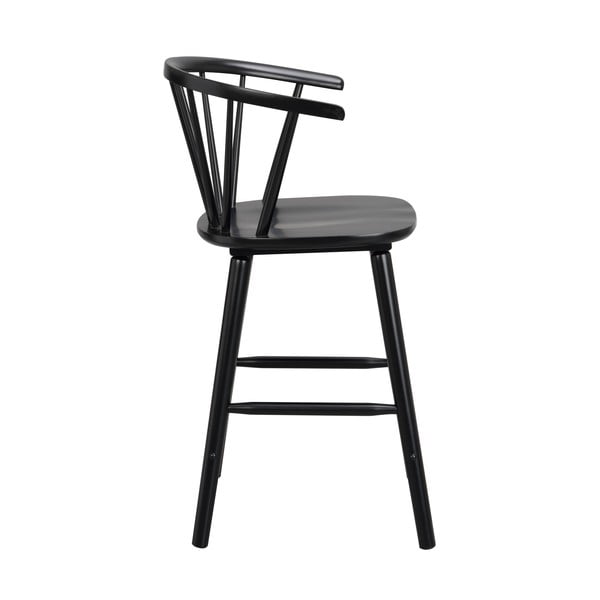 Mustast kummist baarijalats Carmen - Rowico-image-3