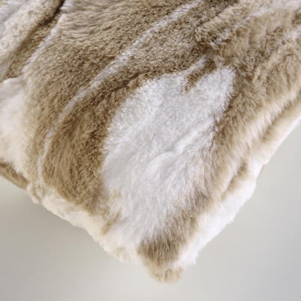 Dekoratiivne kunstkarusnahast padi 45x45 cm Cheyenne - douceur d'intérieur-image-2