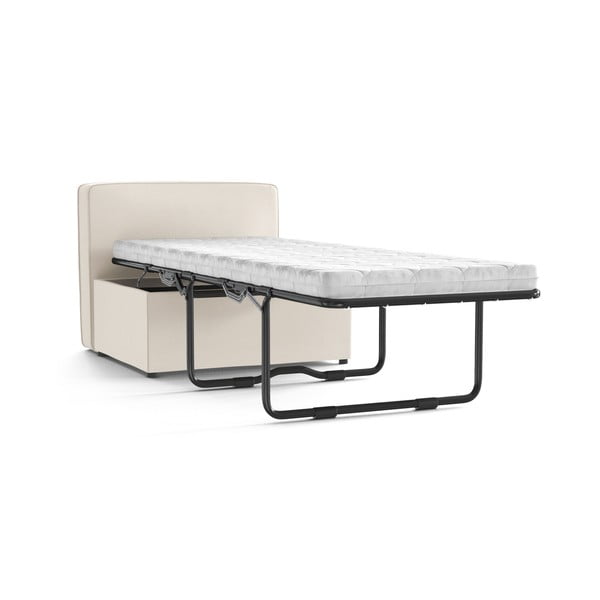 Kreemjas polsterdatud kokkupandav pink , 80 cm Brady - My Pop Design-image-3