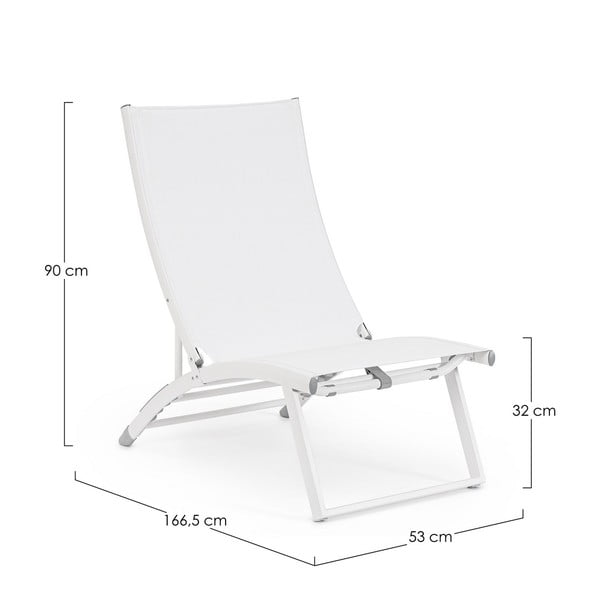 Valge metallist aiatool Taylor - Bizzotto-image-4