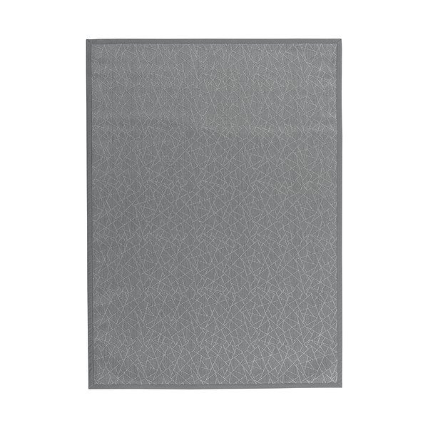 Helehall PVC vaip 180x250 cm Geo Silver - Casa Selección