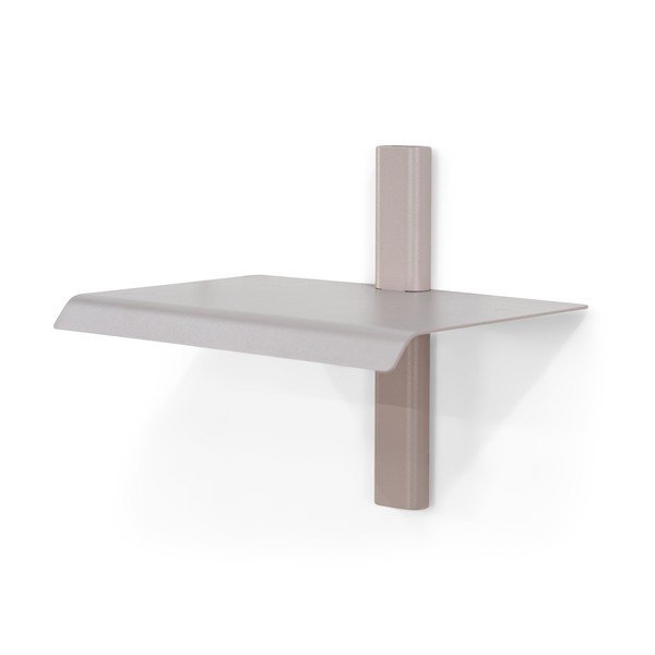 Hall-beež metallist riiul 28 cm Hola - Spinder Design-image-3