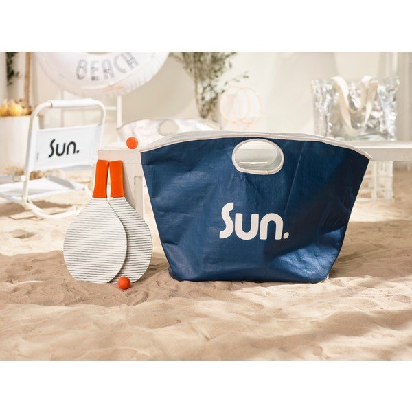 Modrá plážová taška Sunnylife Everything Bag-image-3