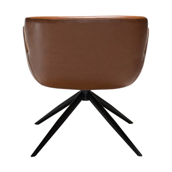 Helepruun kunstnahast tugitool Gaia - DAN-FORM Denmark-image-1