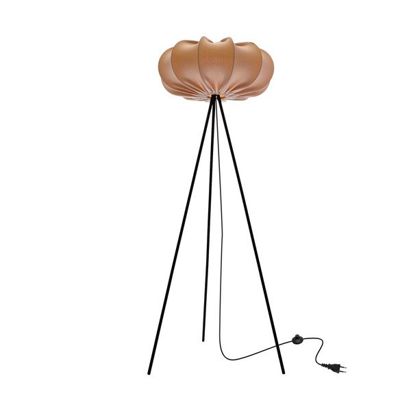 Beež põrandavalgusti tekstiilist varjuga (kõrgus 147 cm) Cafee - Candellux Lighting-image-2