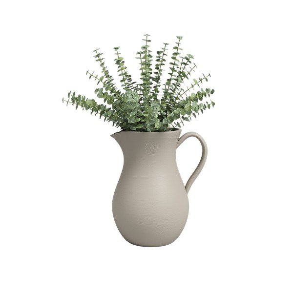 Beež keraamiline käsitöö vaas (kõrgus 30 cm) Harmonia - Artevasi-image-2