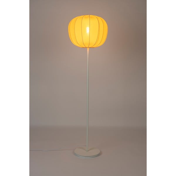 Valge põrandavalgusti tekstiilvarjuga (kõrgus 160 cm) Shem - White Label-image-1