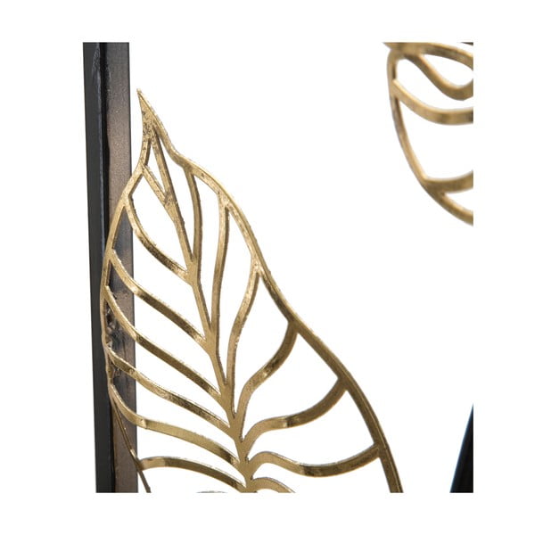 Metallne rippdekoratsioon lehtede mustriga Mauro Ferretti -B-, 31 x 90 cm Luxy - Mauro Ferretti-image-3