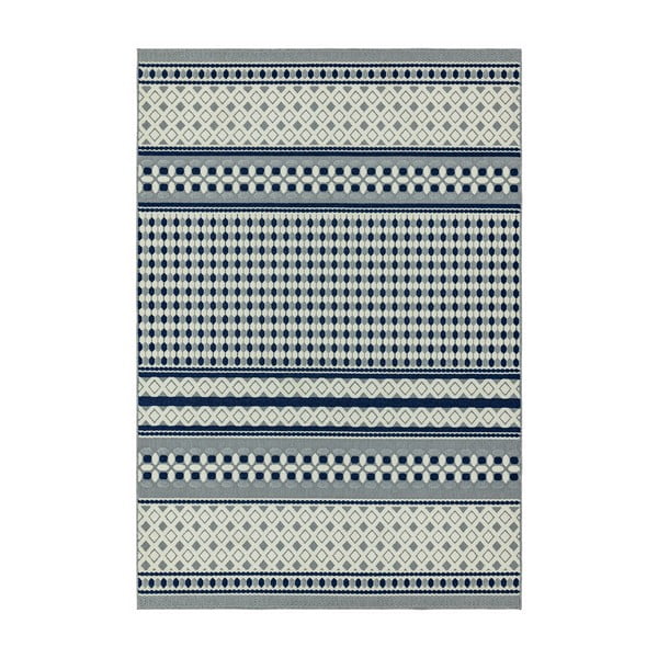 Sinine ja valge vaip Geomeetriline, 80 x 150 cm Antibes - Asiatic Carpets