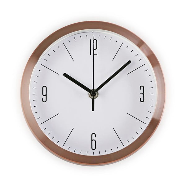 Měděné hodiny Versa, Ø 20 cm