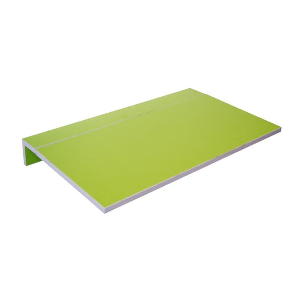 Zelený nástěnný sklápěcí stůl Pondecor Foldy