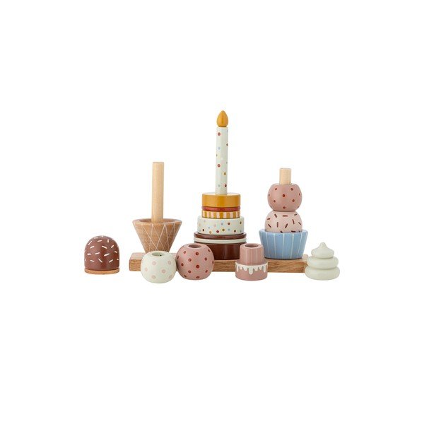 Puidust kokkupandav torn Celebrate - Bloomingville Mini-image-4