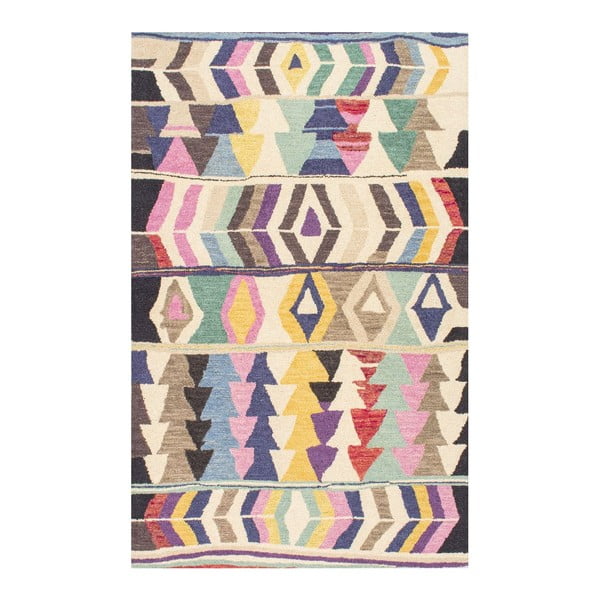 Vlněný koberec Aztec Multi, 122x182 cm