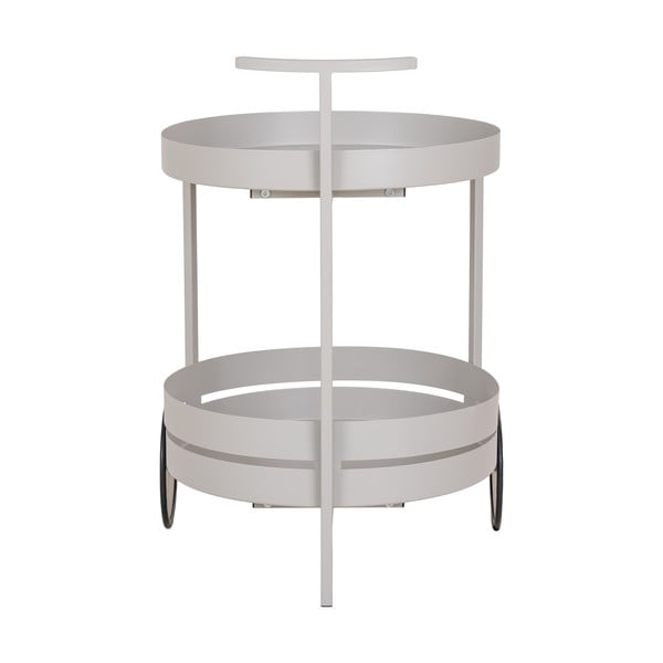 Metallist ratastega serveerimislaud 40x49,5 cm Beja - House Nordic-image-3