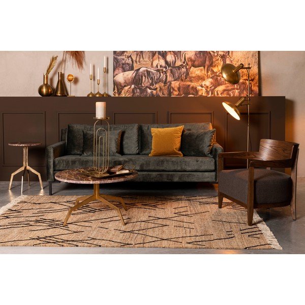 Pruun vaip , 200 x 300 cm Ishank - Dutchbone-image-2