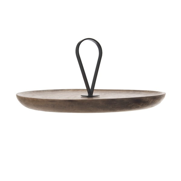 Puidust serveerimisalus ø 30 cm Mango - Orion-image-2