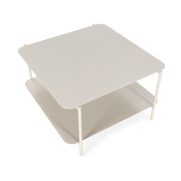 Kreemikas metallist kohvilaud 70x73 cm Beatrix - MOME-image-4