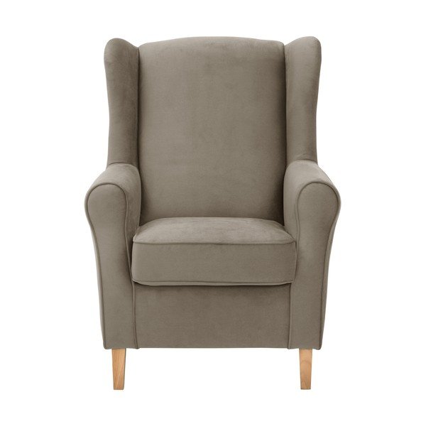 Pruun sametist tugitool Lorris - Max Winzer-image-2