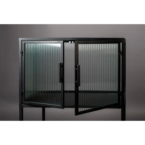 Must metallist vitriinkapp 60x90 cm Boli - Dutchbone-image-4