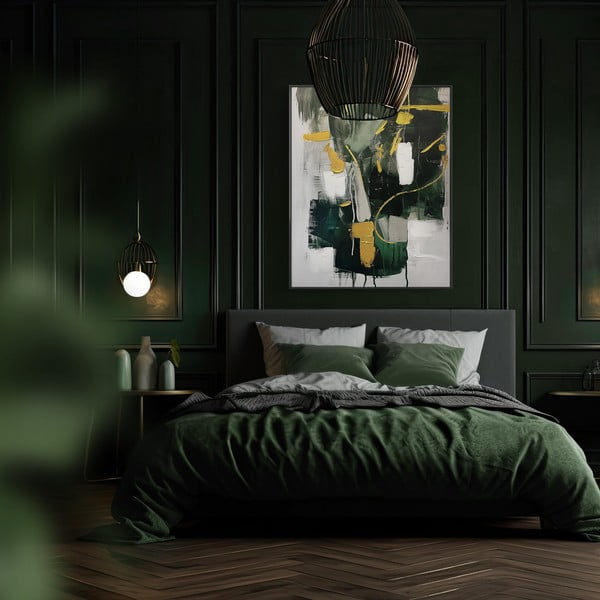 Käsitsi maalitud elementidega maal 70x100 cm For - Styler-image-2