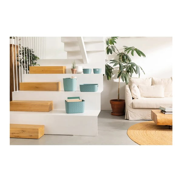 Plastikust hoiukorv 38x29x14 cm Softex - Curver-image-1