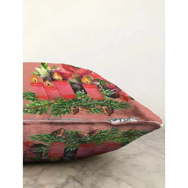 Jõulumotiividega padjapüür 43x43 cm - Mila Home-image-1