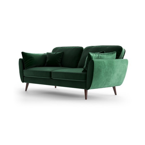 Roheline sametne diivan Auteuil - My Pop Design-image-3