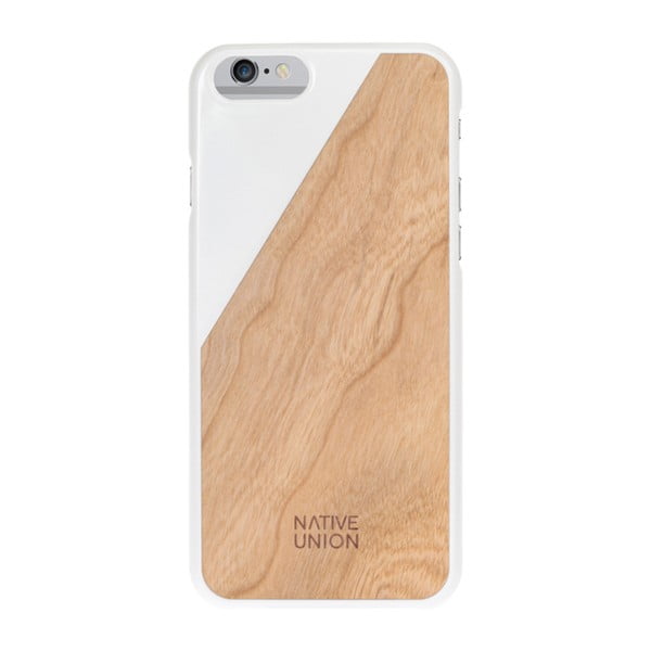 Ochranný kryt na telefon Wooden White pro iPhone 6
