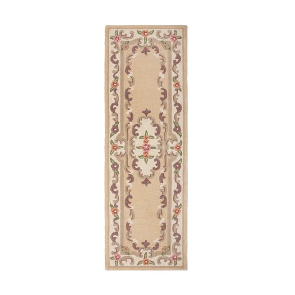 Pruun villane vaibajooksja 67x210 cm Aubusson - Flair Rugs