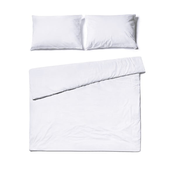 Valge puuvillane voodipesu kaheinimesevoodile , 160 x 220 cm - Bonami Selection