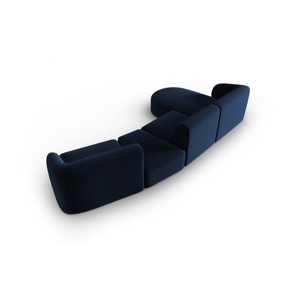 Sinine sametist nurgadiivan (vasak nurk) Paolo - Milo Casa-image-3