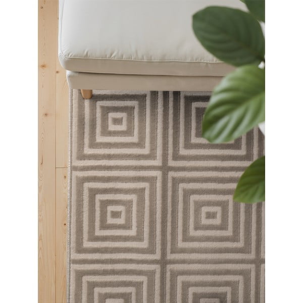 Beež-kreem vaip 120x170 cm Perles Tourmaline – Elle Decoration-image-3