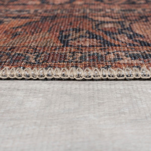 Burgundiapunane pestav vaip 152x230 cm Nico Global - Flair Rugs-image-4