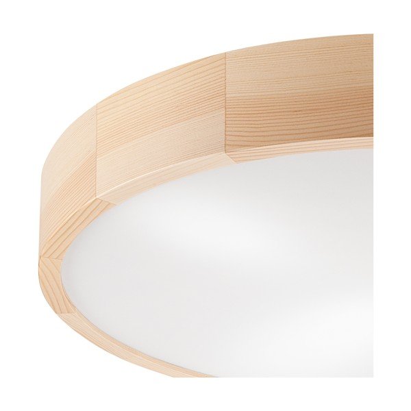 Helepruun laevalgusti klaasist varjuga ø 58 cm Eveline - LAMKUR-image-3