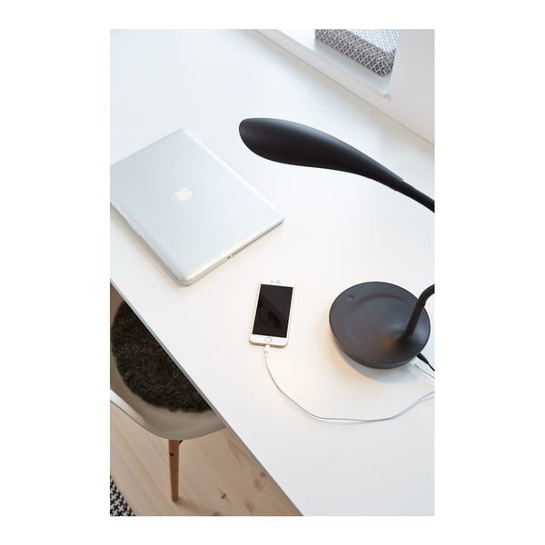 Must laualamp USB-pordiga Swan - Markslöjd-image-1
