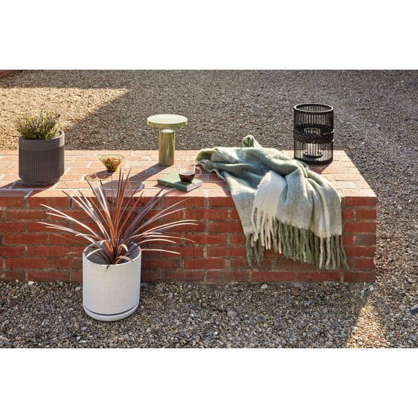 Valge-roheline tekk 200x140 cm Inlet - Hübsch-image-3