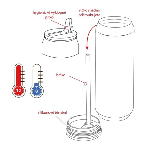Sinine termos 700ml - Orion-image-3