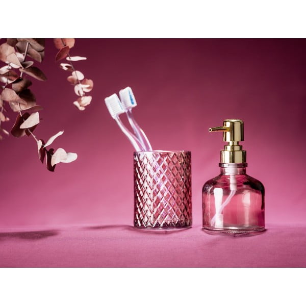 Roosa klaasist hambatops Atessa - Wenko-image-4