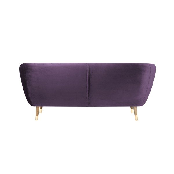 Lilla sametne diivan , 188 cm Benito - Mazzini Sofas-image-4