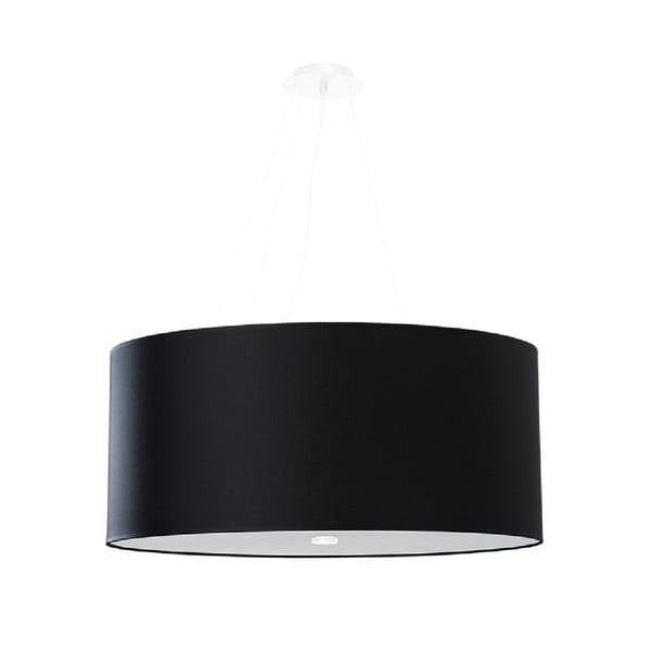 Must rippvalgusti klaasist lambivarjundiga ø 60 cm Volta - Nice Lamps