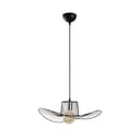 Must rippvalgusti Tel Hat, ø 50 cm - Opviq lights
