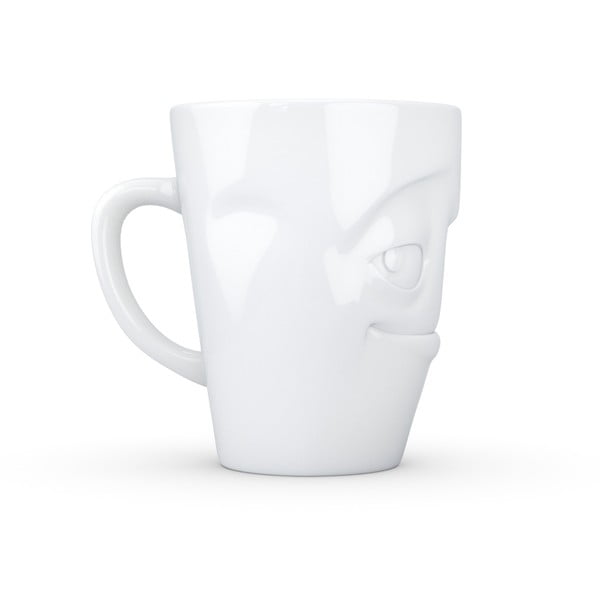 Valge käepidemega portselanist kruus - 58products-image-4