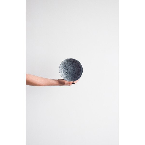 Valge ja must keraamiline kauss, ø 15 cm Mess - ÅOOMI-image-1