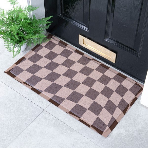 PVC uksematt 40x70 cm Checkerboard - Artsy Doormats-image-1