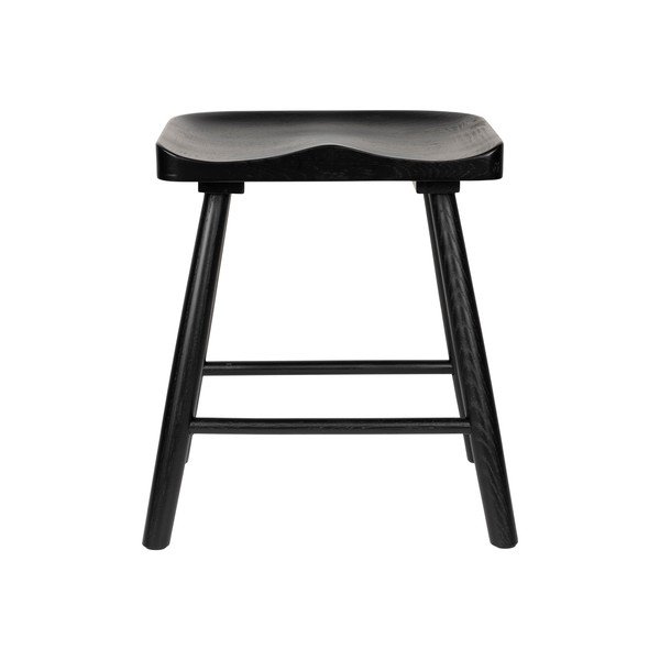 Mustast tammest puidust tool Vander - White Label