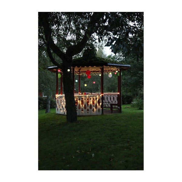 Valge päikesepaneeliga LED-latern, ø 20 cm - Star Trading-image-3