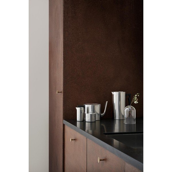 Roostevabast terasest teekann hõbedases värvitoonis 1,25 l Arne Jacobsen - Stelton-image-3